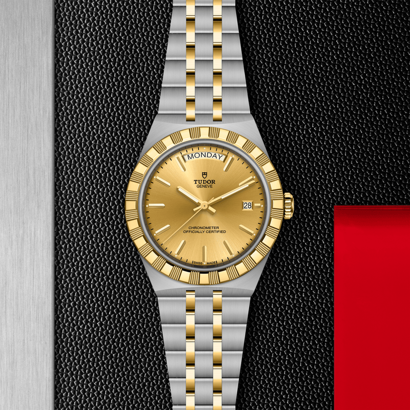 TUDOR ROYAL -40mm steel and yellow gold case - Steel and yellow gold bracelet