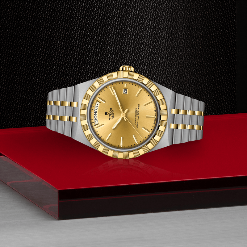 TUDOR ROYAL -40mm steel and yellow gold case - Steel and yellow gold bracelet