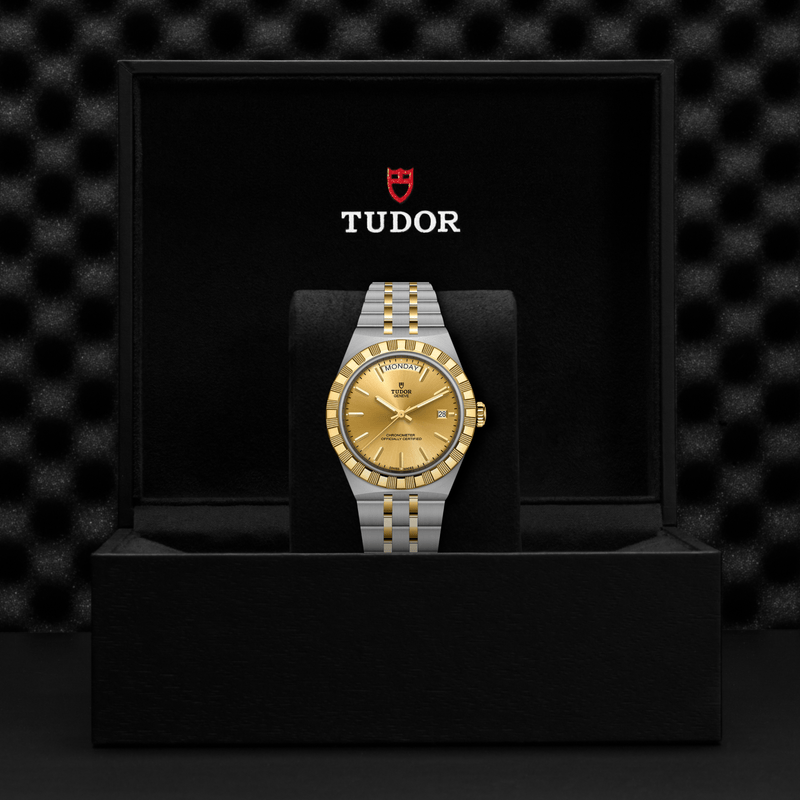 TUDOR ROYAL -40mm steel and yellow gold case - Steel and yellow gold bracelet