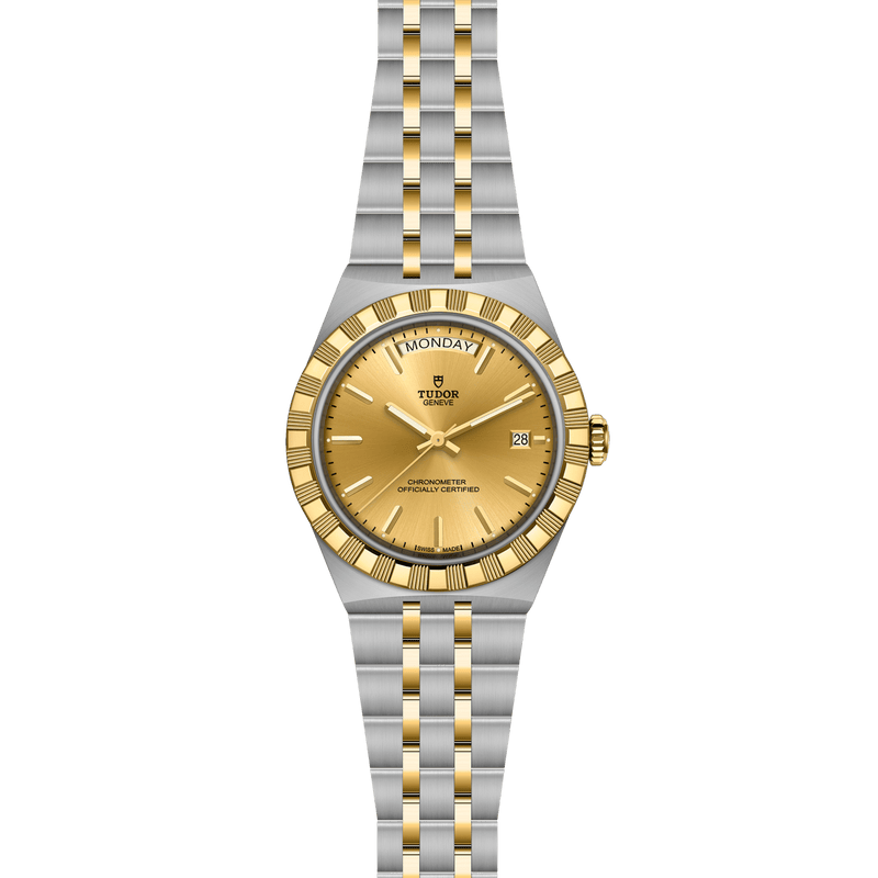 TUDOR ROYAL -40mm steel and yellow gold case - Steel and yellow gold bracelet