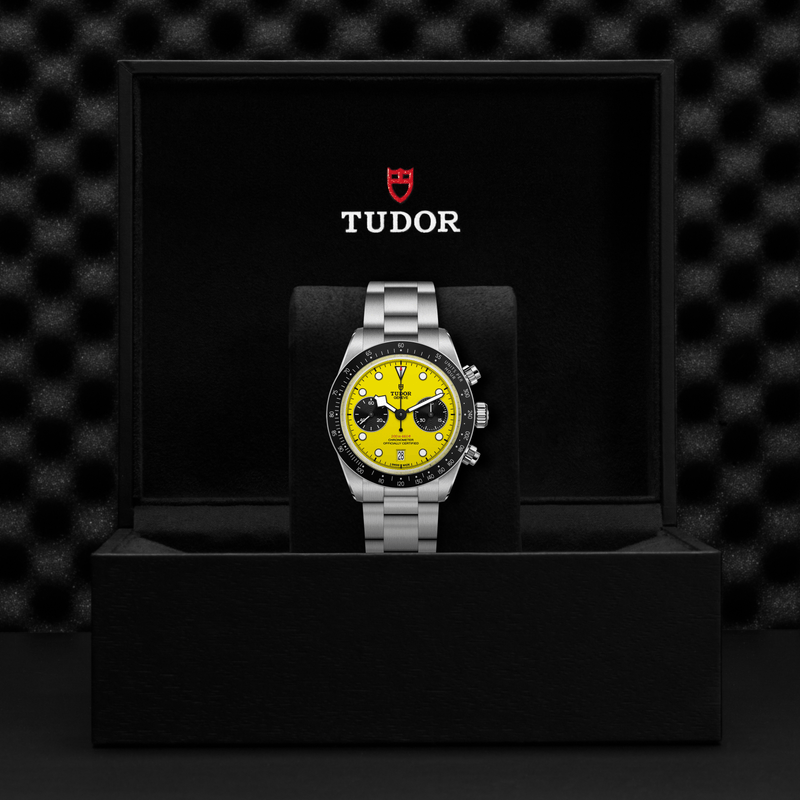BLACK BAY CHRONO 39 - 39mm steel case - Yellow dial