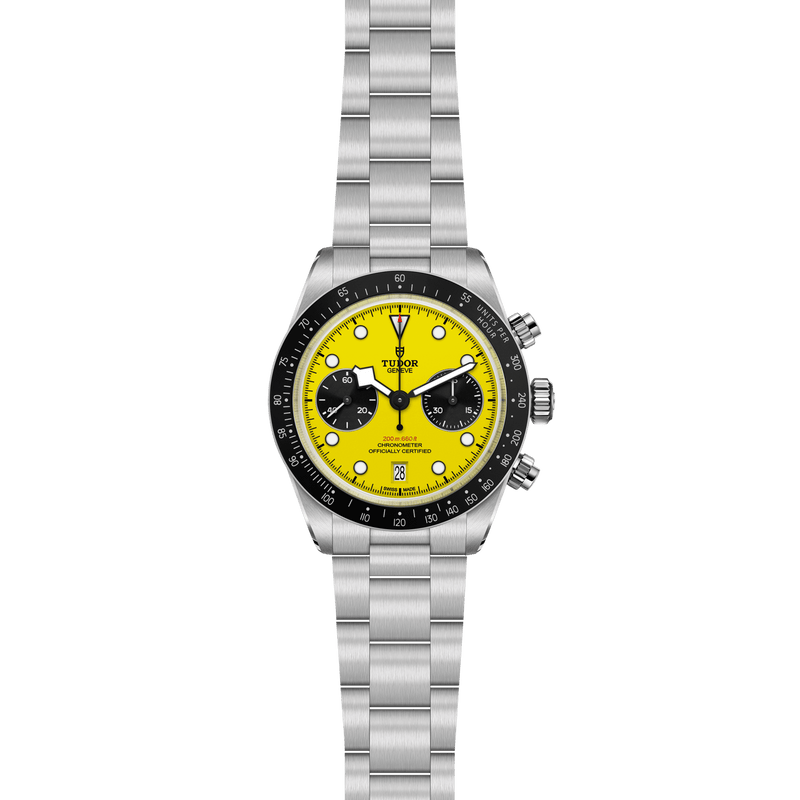 BLACK BAY CHRONO 39 - 39mm steel case - Yellow dial