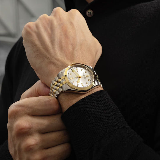 BLACK BAY 41 S&G - 41mm steel case - Steel and yellow gold bracelet