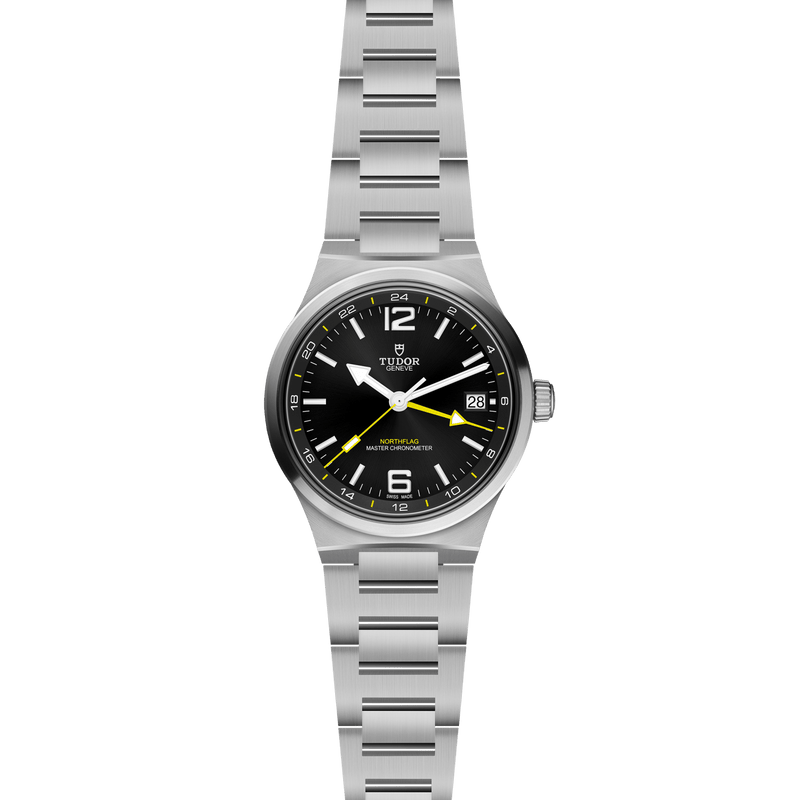 TUDOR NORTHFLAG - 40mm steel case - Black dial