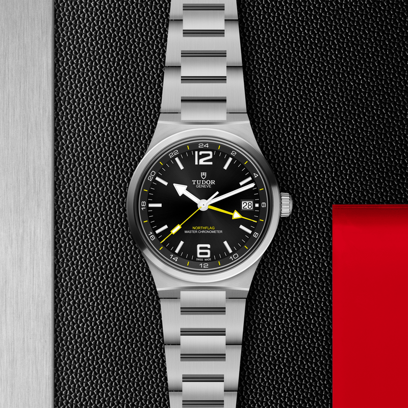 TUDOR NORTHFLAG - 40mm steel case - Black dial